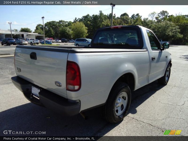 Silver Metallic / Dark Flint 2004 Ford F150 XL Heritage Regular Cab