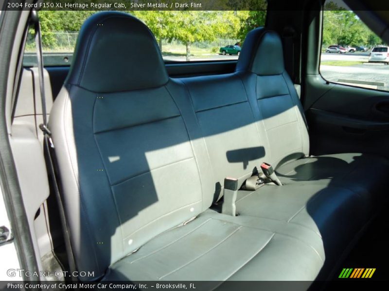 Silver Metallic / Dark Flint 2004 Ford F150 XL Heritage Regular Cab