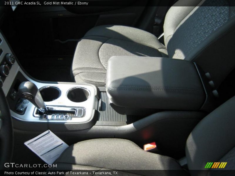 Gold Mist Metallic / Ebony 2011 GMC Acadia SL