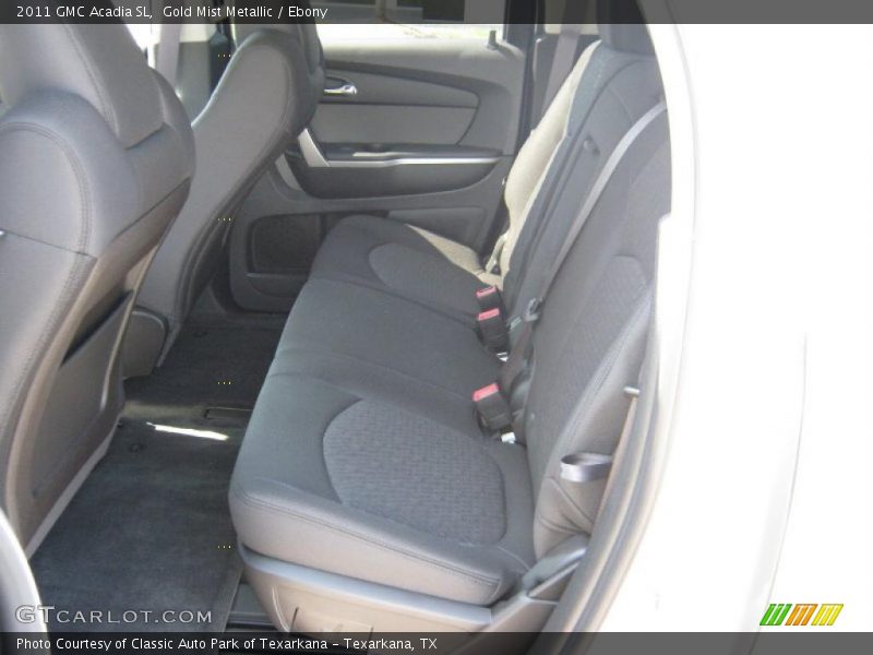 Gold Mist Metallic / Ebony 2011 GMC Acadia SL