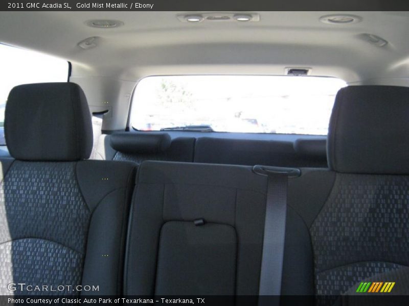 Gold Mist Metallic / Ebony 2011 GMC Acadia SL