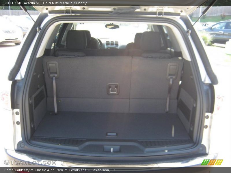 Gold Mist Metallic / Ebony 2011 GMC Acadia SL