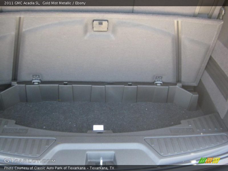 Gold Mist Metallic / Ebony 2011 GMC Acadia SL