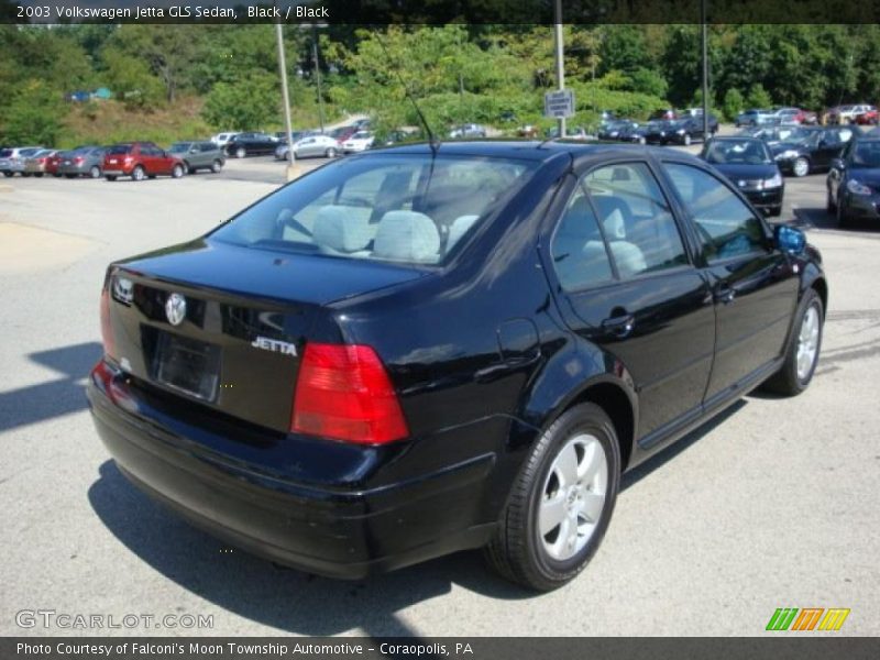 Black / Black 2003 Volkswagen Jetta GLS Sedan