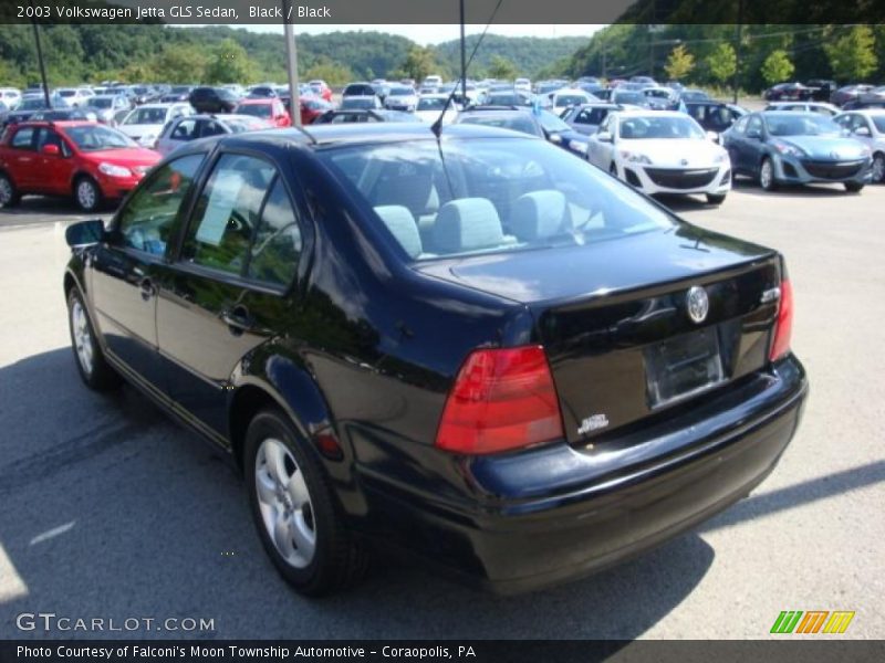 Black / Black 2003 Volkswagen Jetta GLS Sedan