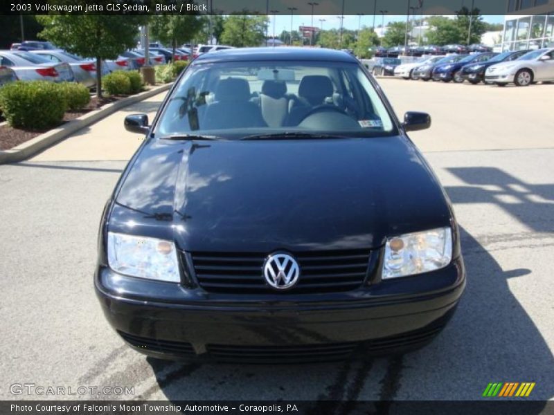 Black / Black 2003 Volkswagen Jetta GLS Sedan