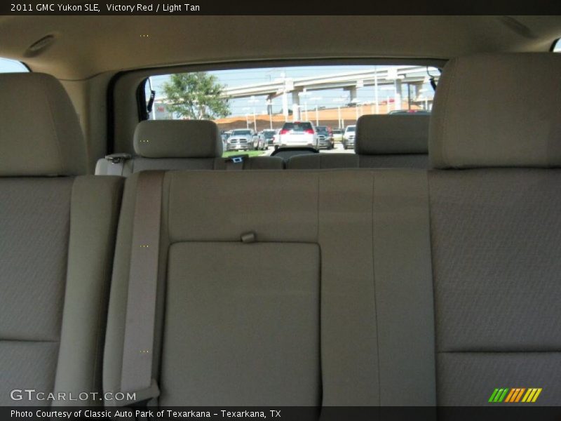 Victory Red / Light Tan 2011 GMC Yukon SLE