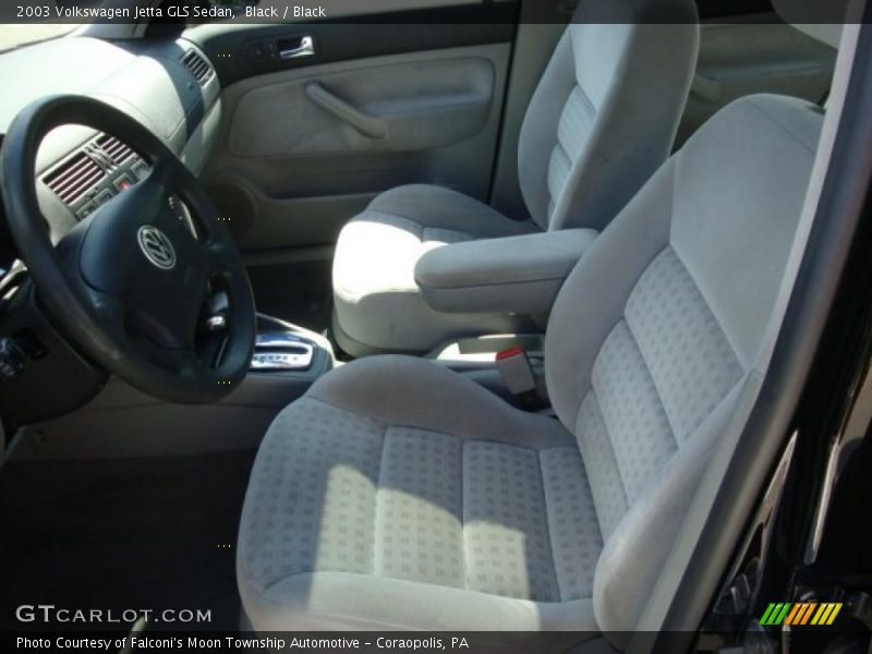 Black / Black 2003 Volkswagen Jetta GLS Sedan