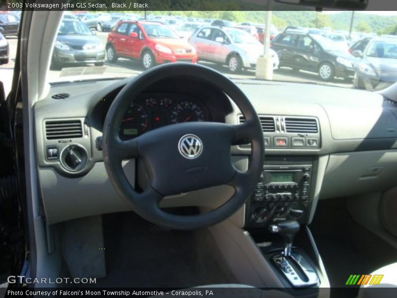 Black / Black 2003 Volkswagen Jetta GLS Sedan