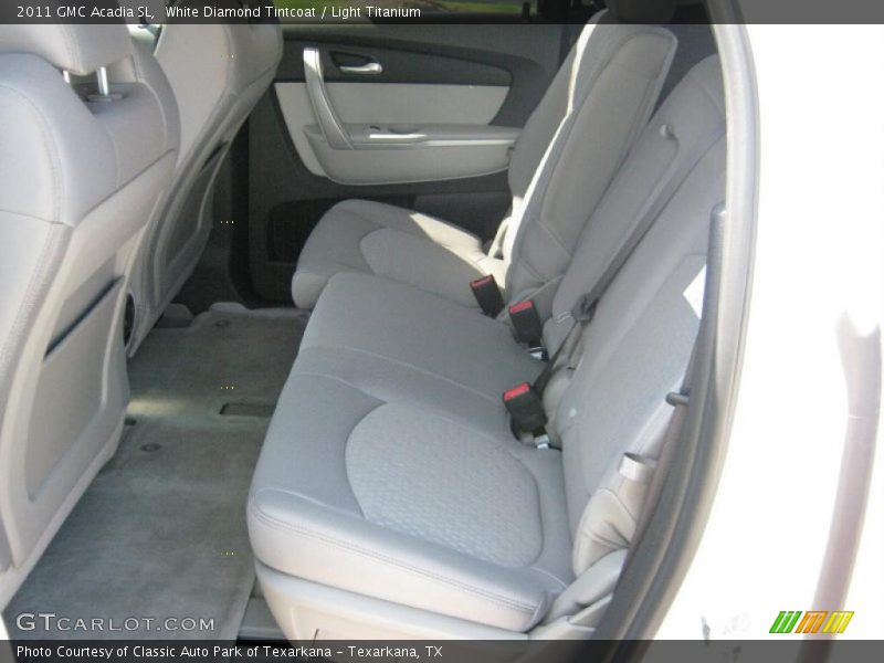 White Diamond Tintcoat / Light Titanium 2011 GMC Acadia SL