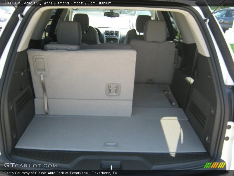 White Diamond Tintcoat / Light Titanium 2011 GMC Acadia SL
