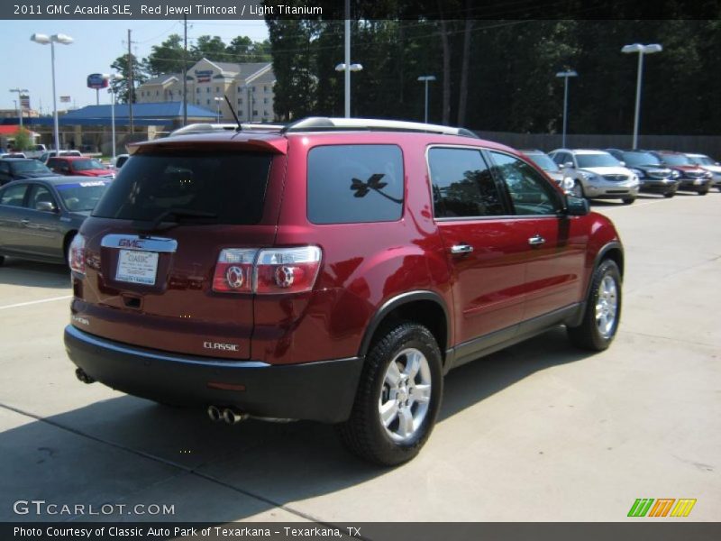 Red Jewel Tintcoat / Light Titanium 2011 GMC Acadia SLE