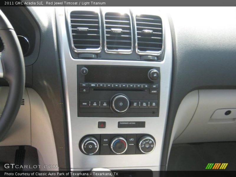 Red Jewel Tintcoat / Light Titanium 2011 GMC Acadia SLE