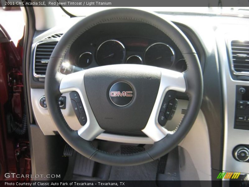 Red Jewel Tintcoat / Light Titanium 2011 GMC Acadia SLE