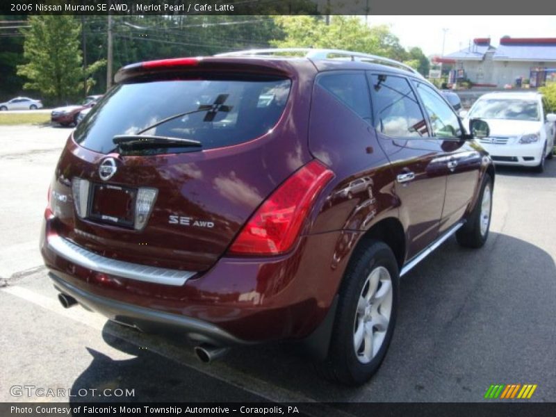 Merlot Pearl / Cafe Latte 2006 Nissan Murano SE AWD