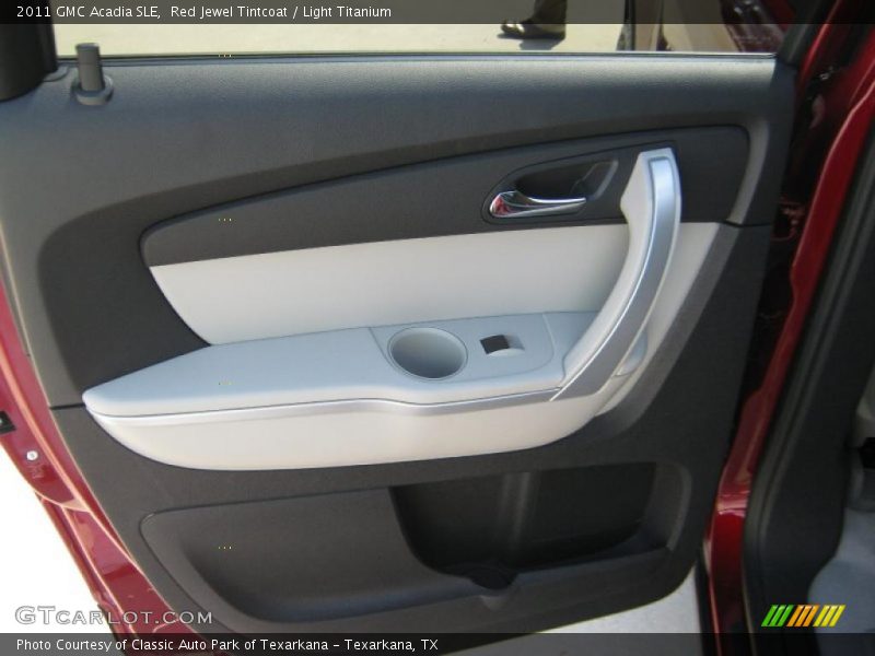 Red Jewel Tintcoat / Light Titanium 2011 GMC Acadia SLE