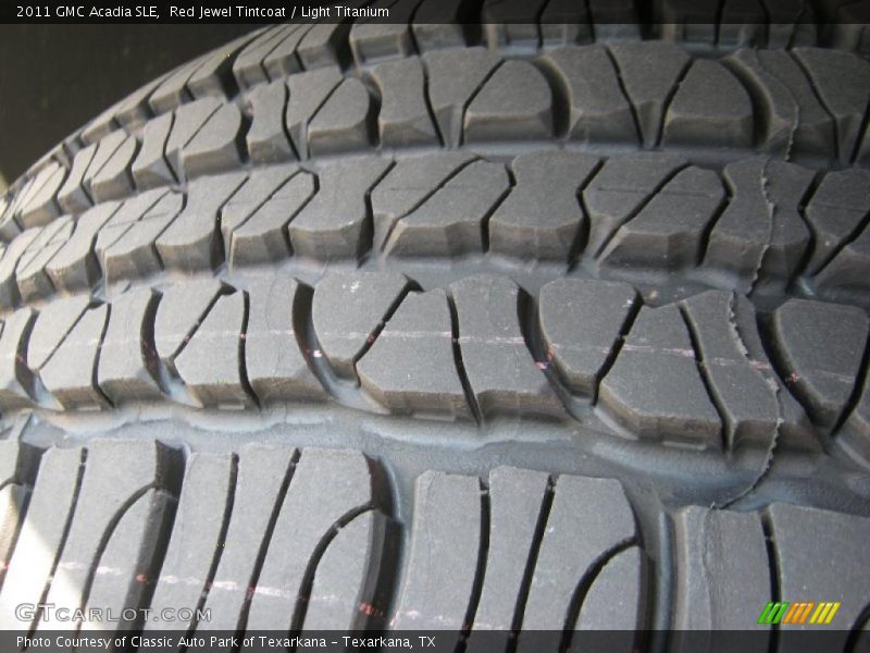 Red Jewel Tintcoat / Light Titanium 2011 GMC Acadia SLE