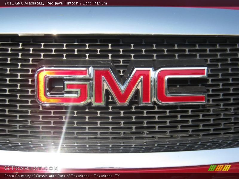 Red Jewel Tintcoat / Light Titanium 2011 GMC Acadia SLE