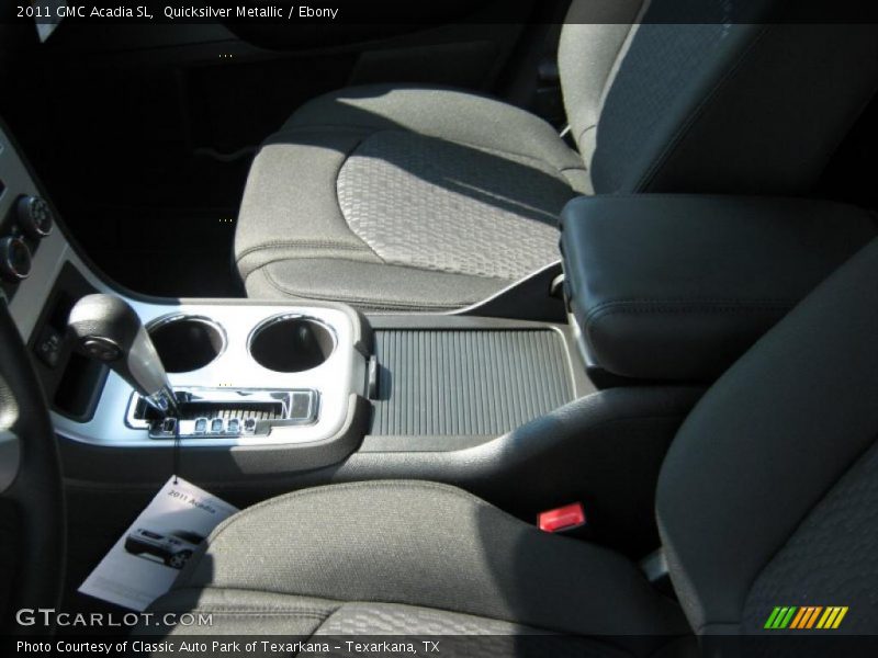 Quicksilver Metallic / Ebony 2011 GMC Acadia SL