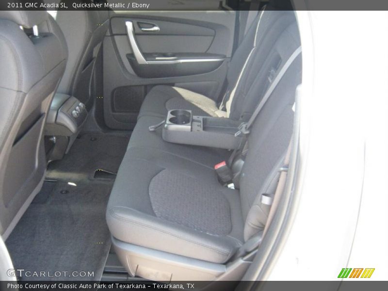 Quicksilver Metallic / Ebony 2011 GMC Acadia SL