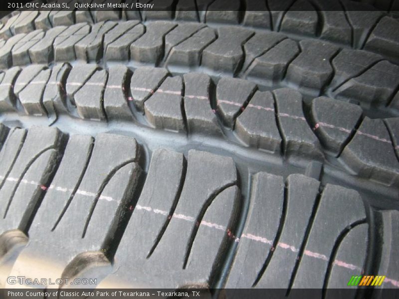 Quicksilver Metallic / Ebony 2011 GMC Acadia SL