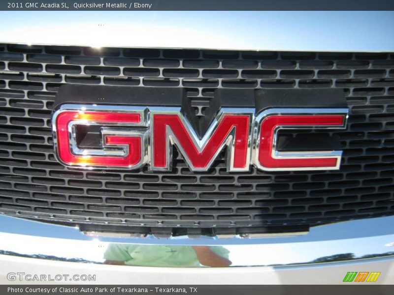 Quicksilver Metallic / Ebony 2011 GMC Acadia SL