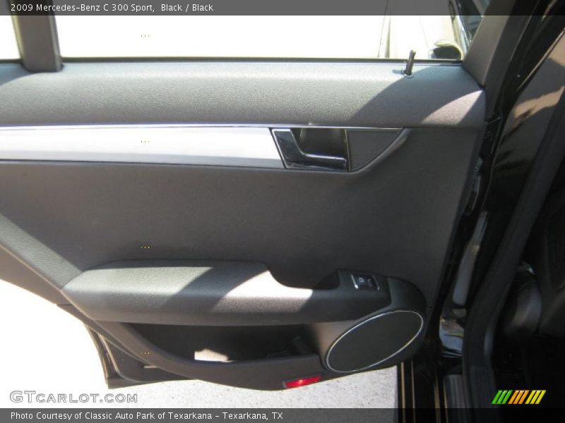Black / Black 2009 Mercedes-Benz C 300 Sport