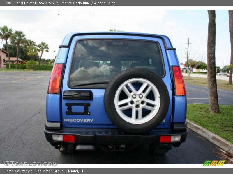 Monte Carlo Blue / Alpaca Beige 2003 Land Rover Discovery SE7