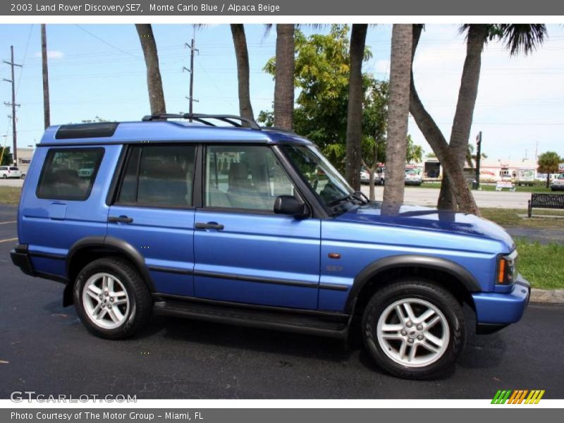 Monte Carlo Blue / Alpaca Beige 2003 Land Rover Discovery SE7