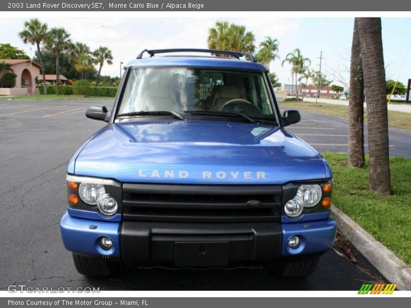 Monte Carlo Blue / Alpaca Beige 2003 Land Rover Discovery SE7