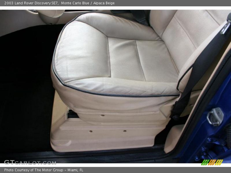 Monte Carlo Blue / Alpaca Beige 2003 Land Rover Discovery SE7