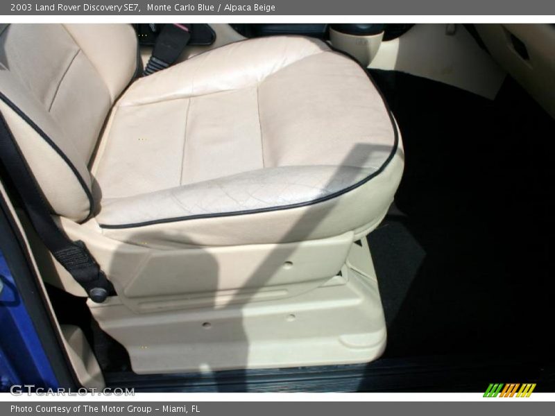 Monte Carlo Blue / Alpaca Beige 2003 Land Rover Discovery SE7
