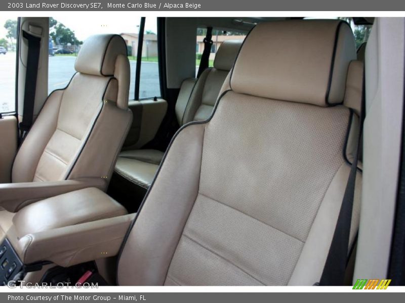 Monte Carlo Blue / Alpaca Beige 2003 Land Rover Discovery SE7