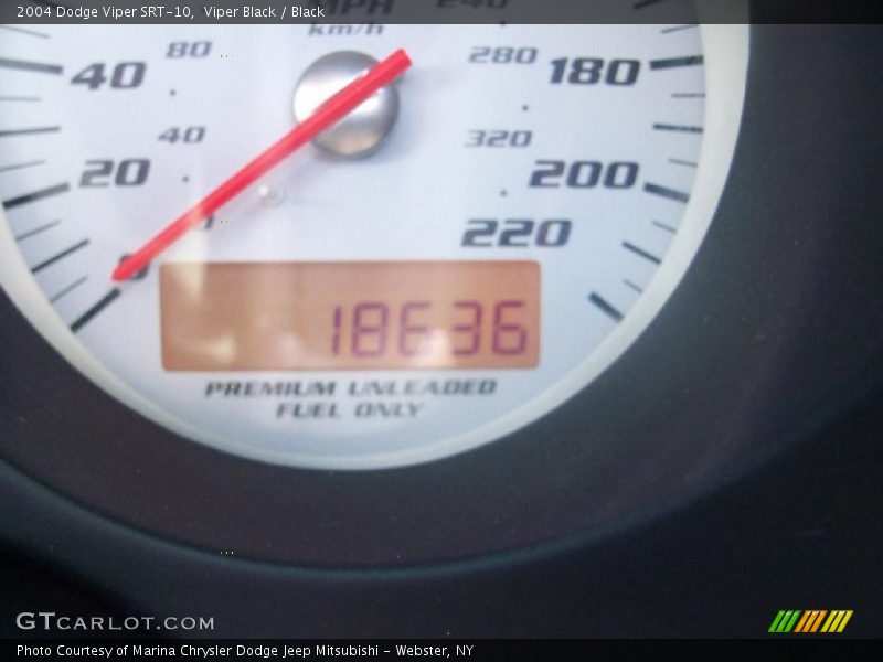 Viper Black / Black 2004 Dodge Viper SRT-10