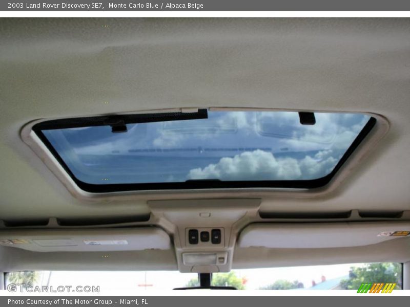 Monte Carlo Blue / Alpaca Beige 2003 Land Rover Discovery SE7