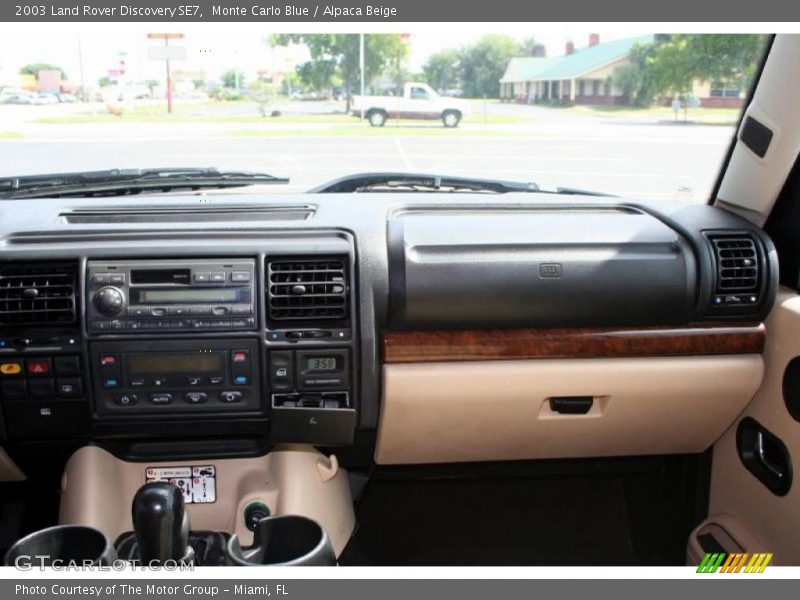 Monte Carlo Blue / Alpaca Beige 2003 Land Rover Discovery SE7