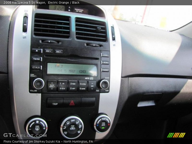 Electric Orange / Black 2008 Kia Spectra 5 SX Wagon