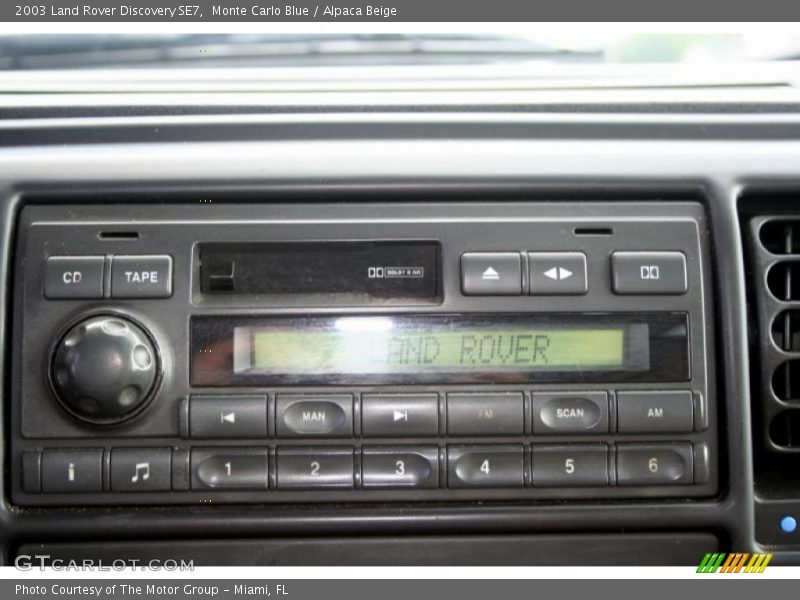 Monte Carlo Blue / Alpaca Beige 2003 Land Rover Discovery SE7