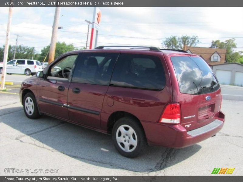 Dark Toreador Red Metallic / Pebble Beige 2006 Ford Freestar SE