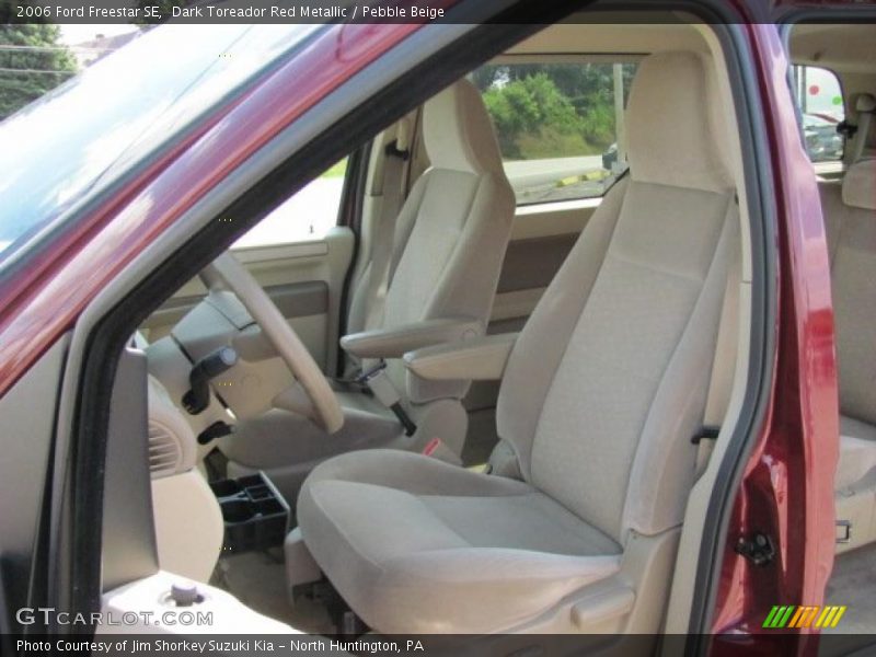 Dark Toreador Red Metallic / Pebble Beige 2006 Ford Freestar SE