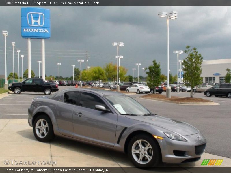 Titanium Gray Metallic / Black 2004 Mazda RX-8 Sport