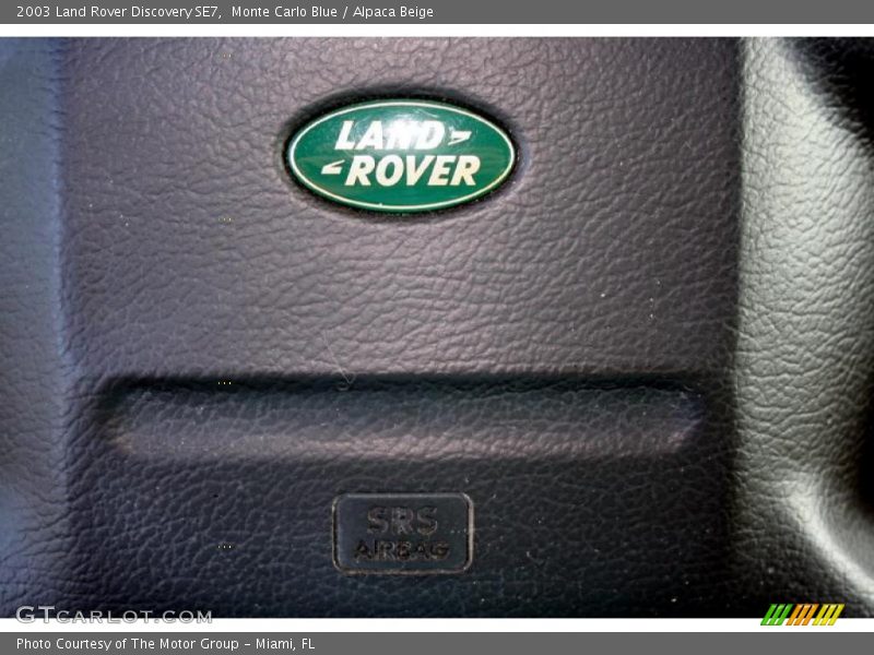 Monte Carlo Blue / Alpaca Beige 2003 Land Rover Discovery SE7