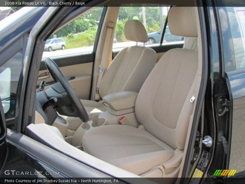 Black Cherry / Beige 2008 Kia Rondo LX V6