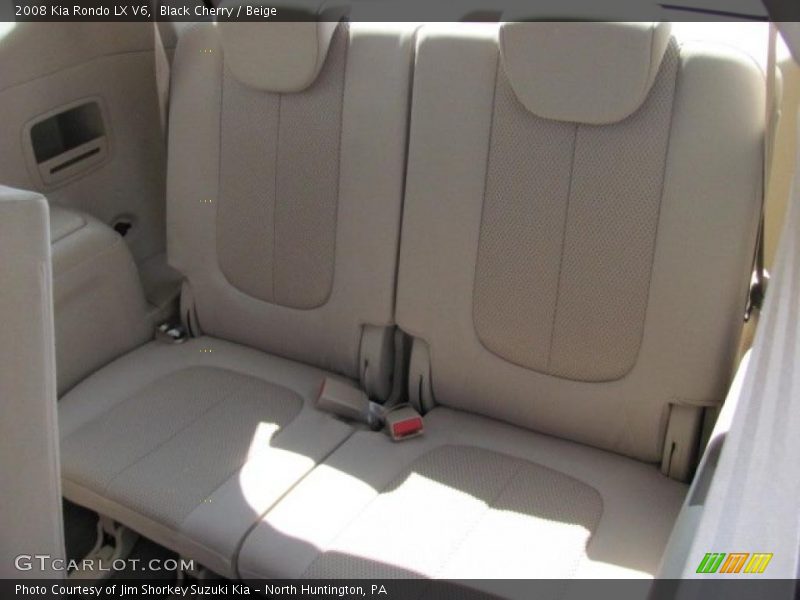 Black Cherry / Beige 2008 Kia Rondo LX V6