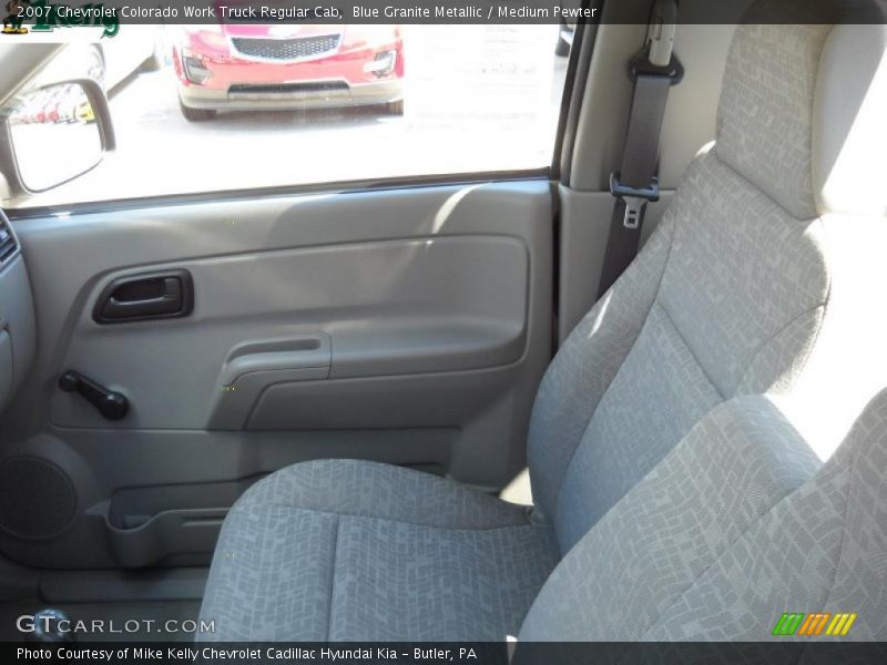 Blue Granite Metallic / Medium Pewter 2007 Chevrolet Colorado Work Truck Regular Cab