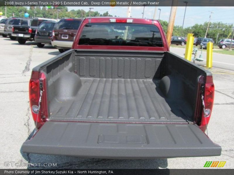 Deep Crimson Metallic / Medium Pewter 2008 Isuzu i-Series Truck i-290 S Extended Cab