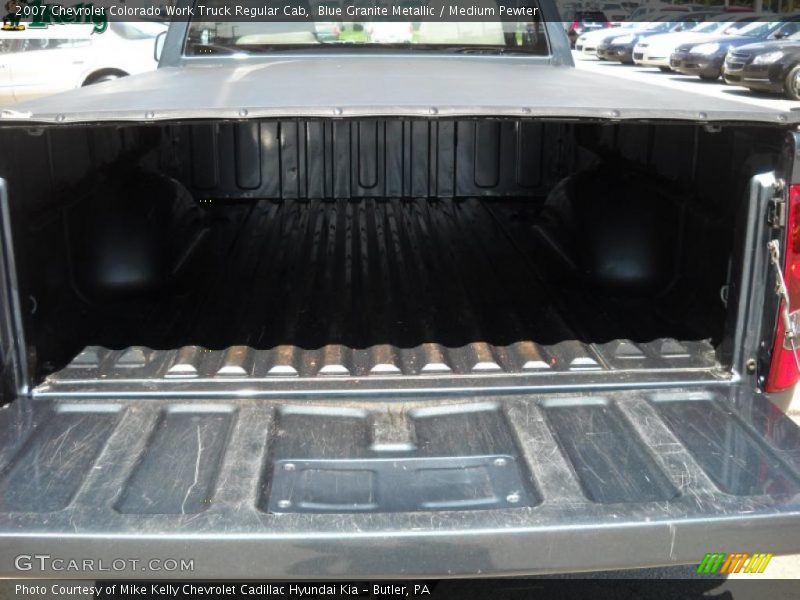 Blue Granite Metallic / Medium Pewter 2007 Chevrolet Colorado Work Truck Regular Cab