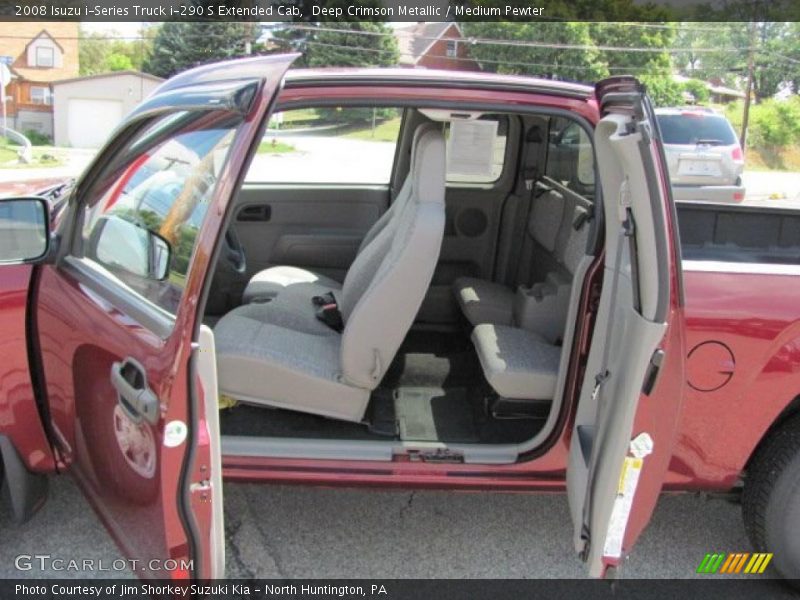 Deep Crimson Metallic / Medium Pewter 2008 Isuzu i-Series Truck i-290 S Extended Cab