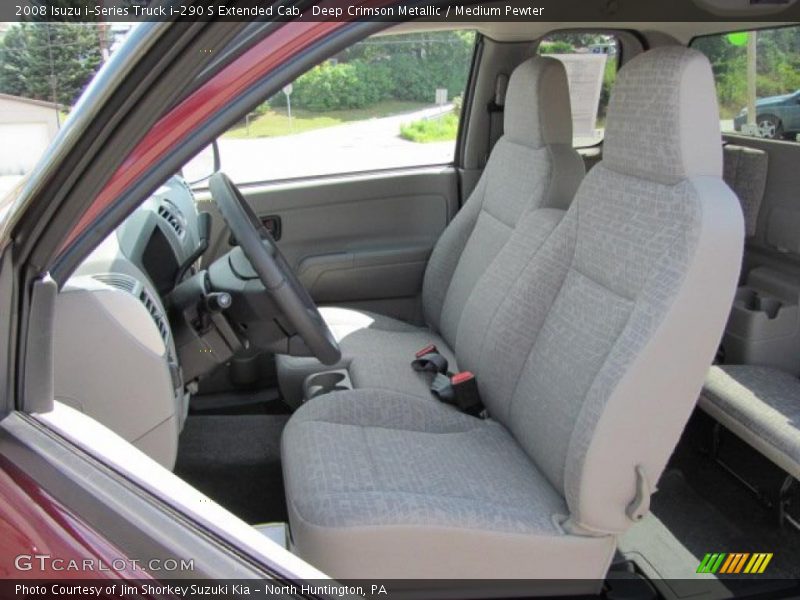 Deep Crimson Metallic / Medium Pewter 2008 Isuzu i-Series Truck i-290 S Extended Cab