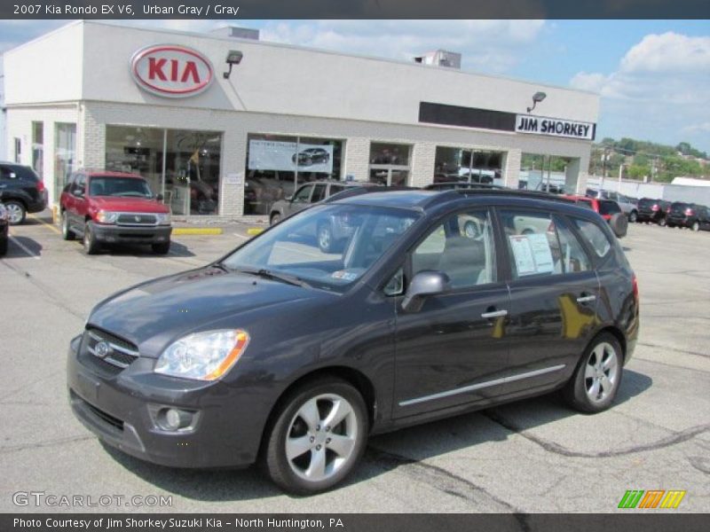 Urban Gray / Gray 2007 Kia Rondo EX V6